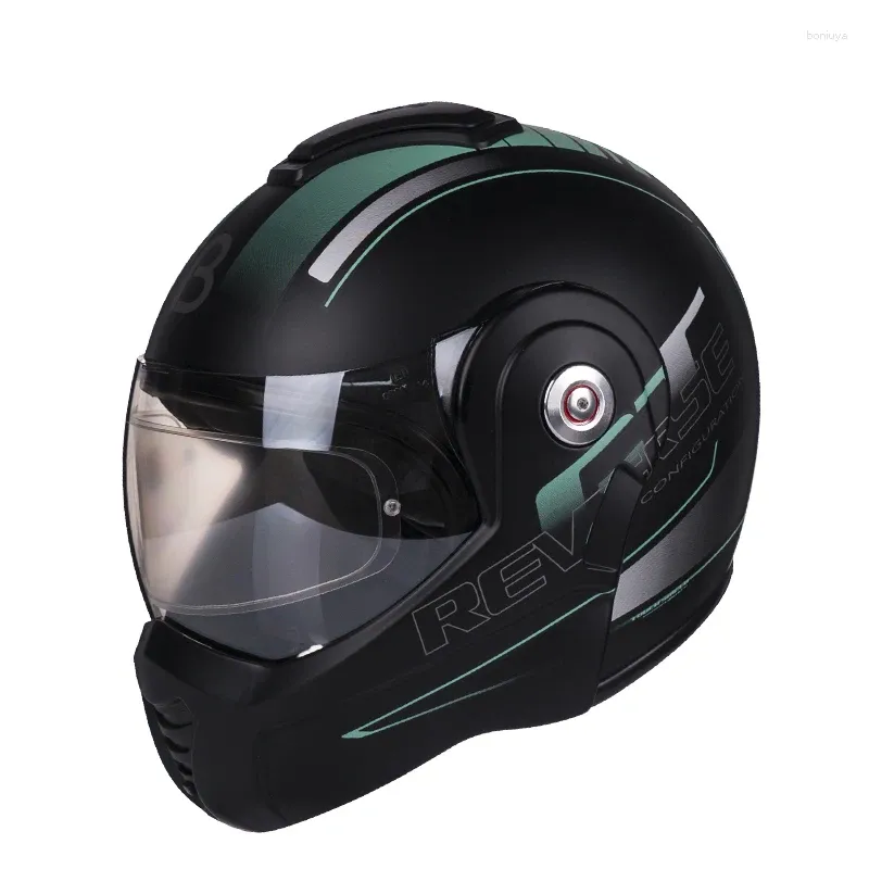 Motorcycle Helmets B702 Fashion BEON 108 Degree Modular Reverse Full Face Men Women Retro Fullface Moto Casque Casco