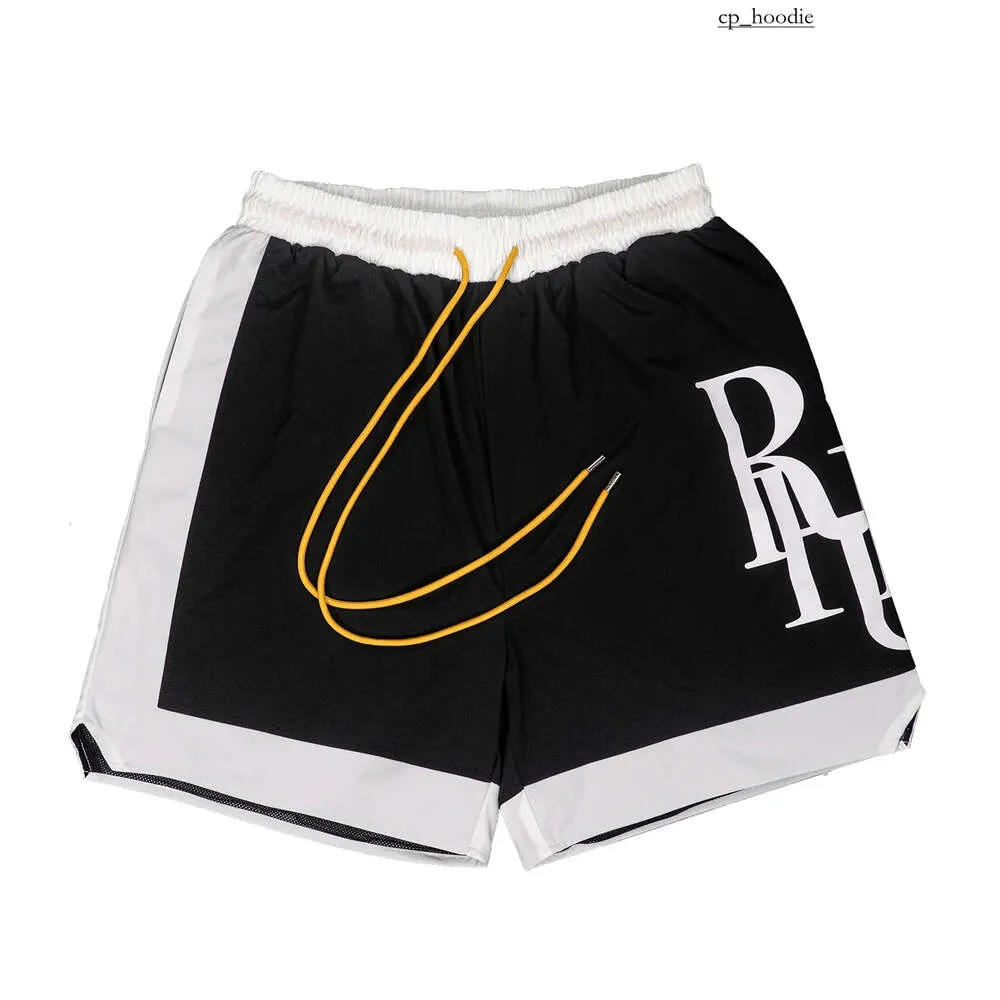 Rhude Shorts Men Short Designer Shorts Summer Fashion Essiccamento corto di alta qualità Streetwear Fashion Casual Hop Hop Beach Sportswear Mens Shortpants 4757GD 3071