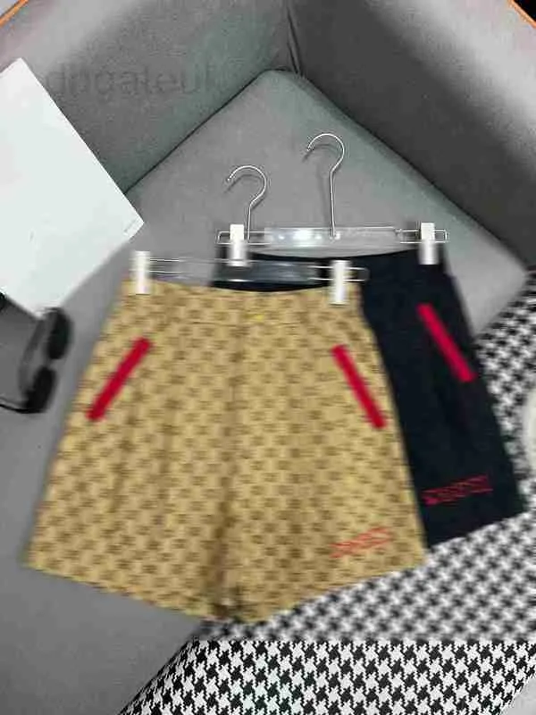 Women's Shorts Designer Letter Embroid Elegant Zip Pocket Fashion Brand 2024 High Waist Ladies 50DG