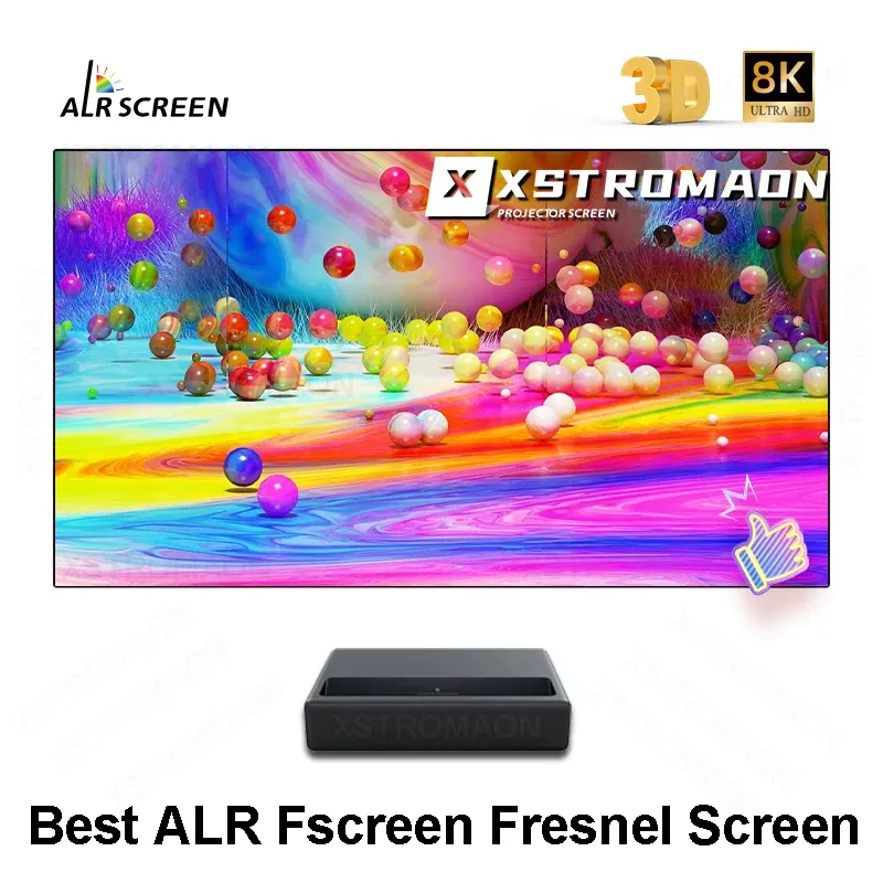 Top fScreen Fresnel 3.0 ALR Clr ust omgevingslicht afwijzen van het vaste frame beste projectiescherm voor ultra short word projector