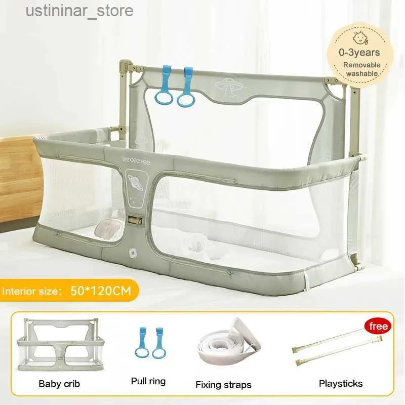 Baby Cribs Imbaby Bed Guardrail Liftable Crib Safety Rails 3 I 1 Baby Safety Bed Barrier Multifunction Bulder For Childrens Bed Staket L416