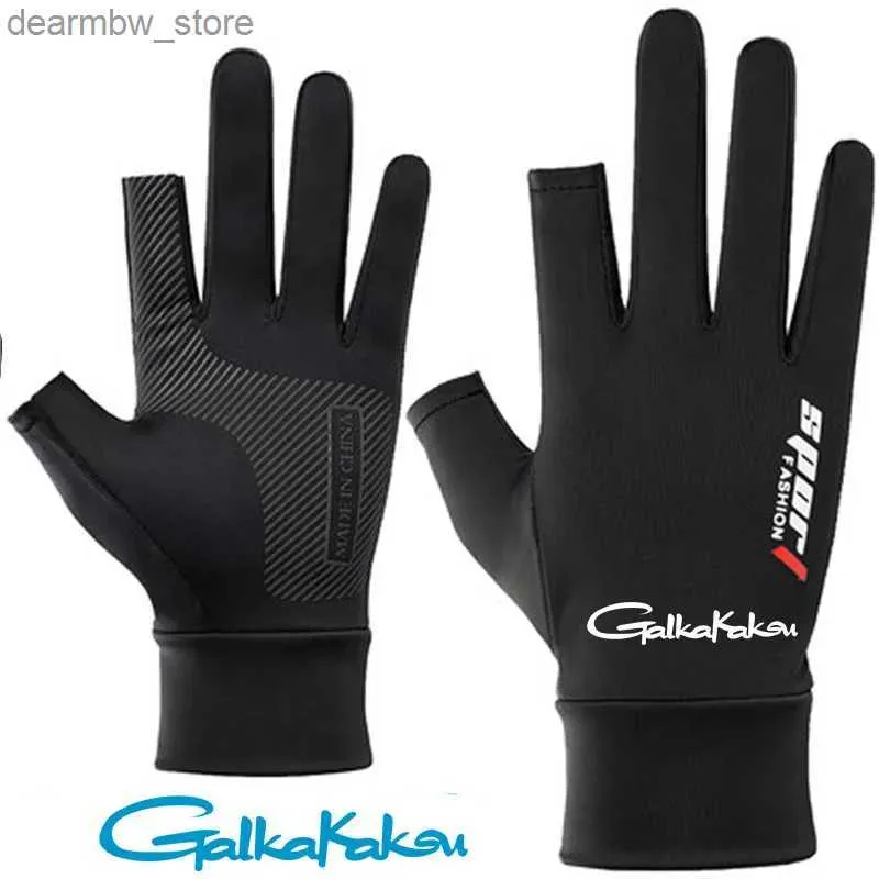Велосипедные перчатки летние мужские щики шелк с полным пальцем, выставленные с двумя пальцами спортивных перчаток на открытом воздухе.