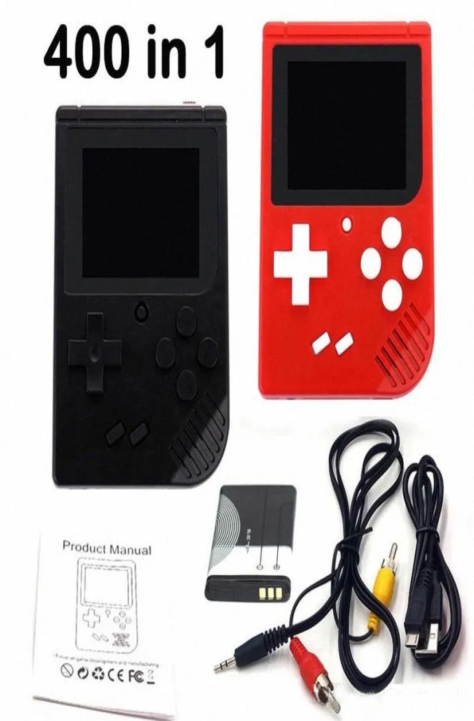Mini Handheld Console Game Console Portable Retro 8 -Bit Model RS6 dla FC 400 Games Av Games Color LCD Game Player dla gry Rynw5049960