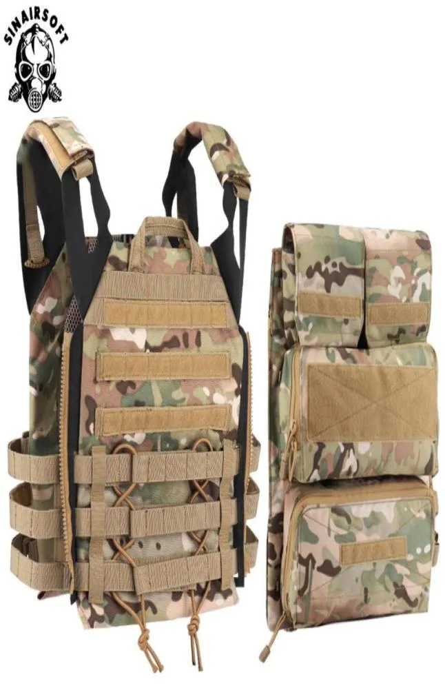 SACKS SACKS TATICAL ZIPON PAINEL ZIPPERON POUCH SACO DE PLACE MOLLE PLACE PLACE PARA AVS JPC 20 CPC EMERSON VEST EM74005363921