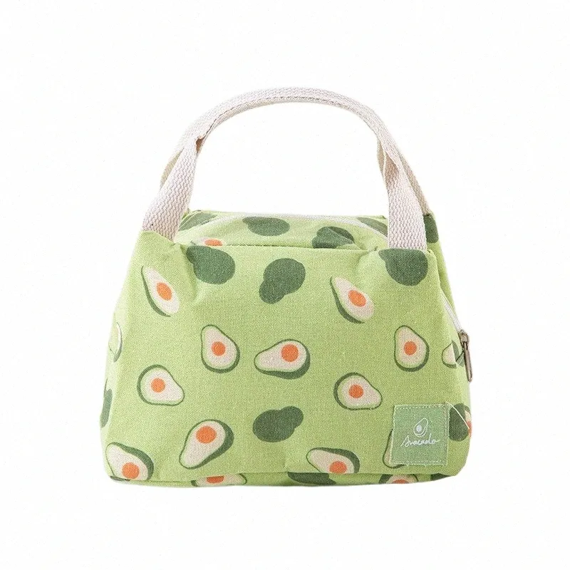 lunch Bag for Women 1 Pc Cute Fruit Portable Insulated Lunch Thermal Bag Bento Pouch Lunch Ctainer School Food Bag lchera V0wn#