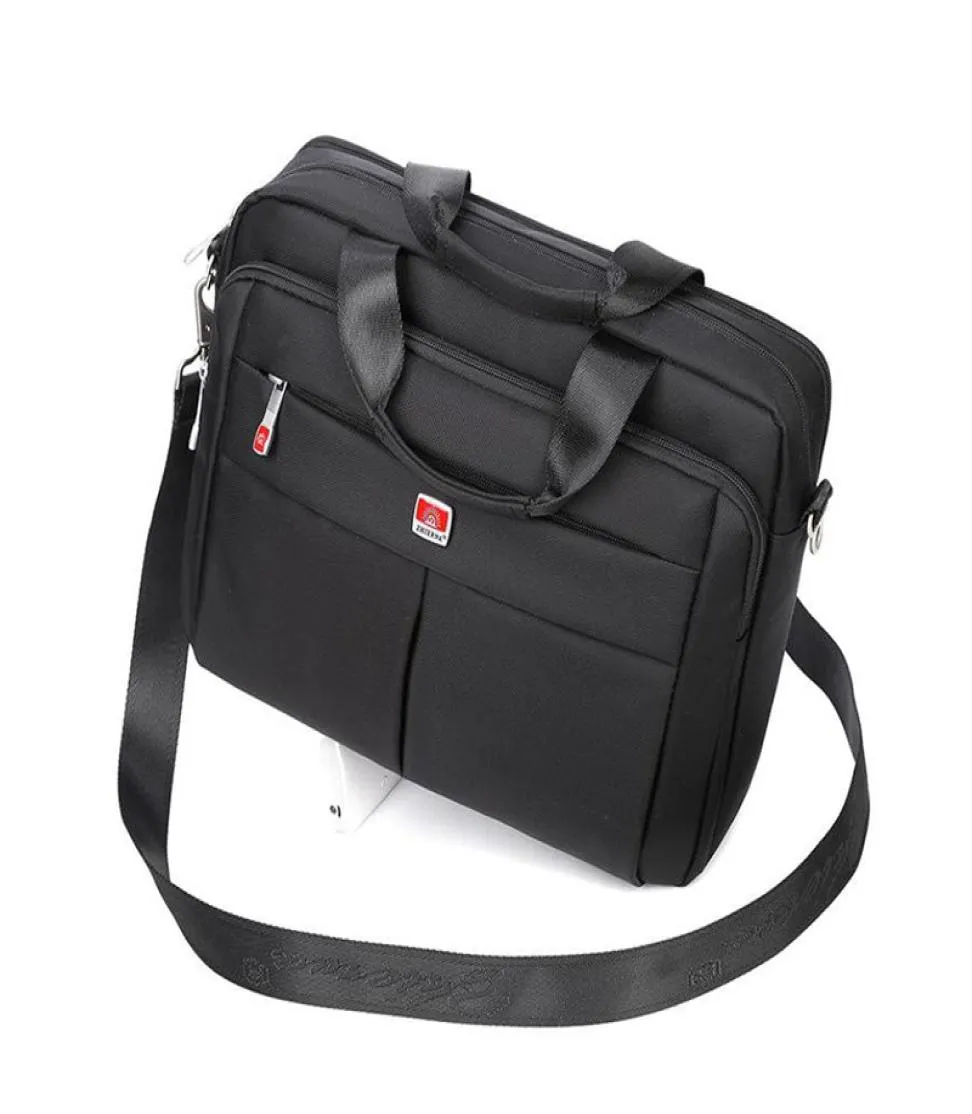 Cała przenośna 14 -Quot Laptop Torby Crossbody Business Busines Mens Bolsas Homme Duża pojemność Oxford Kolejność dla M5945405