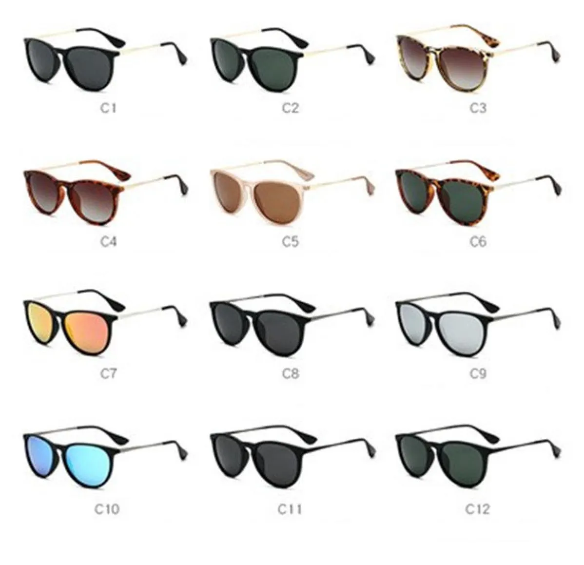 4171 Lunettes de soleil designer Eyeglasse de marque de luxe Numes Outdoor Frame Fashion Classic Lady Mirrors For Men Women5453806