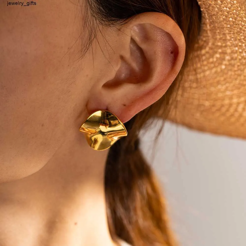 Boucles d'oreilles de créateur géométrique en cuivre pour femmes