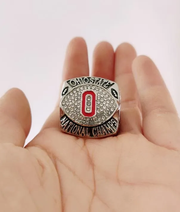 Cały 2002 Ohio State Buckeye's Championship Pierścień Fani mody pamiątkowe dla przyjaciół3836957