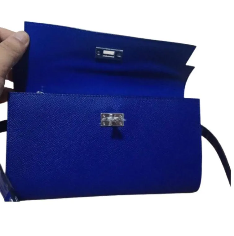 Realfine888 3a de qualité kerry portefeuille classique epsom veau-gasion en cuir pour femmes avec sac à poussière box1611967