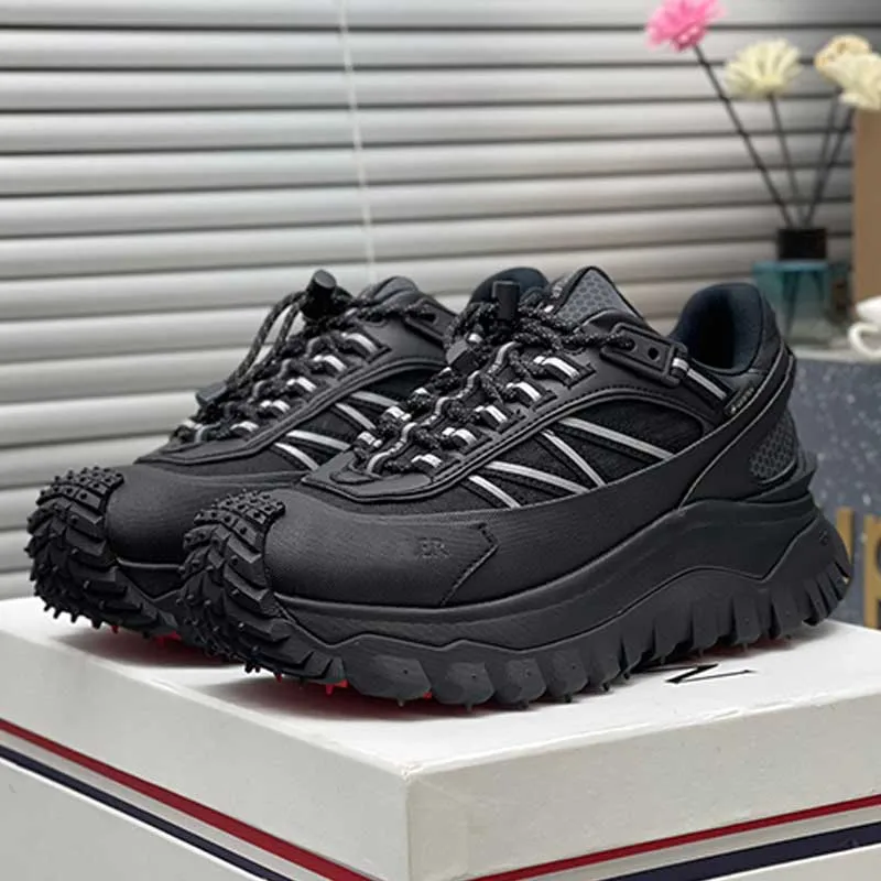 TrailGrip GTX Sneakers Designer Buty sportowe Eva Middle TPU Spoiler Tree Sole Riptop Upper Tire Men Men na zewnątrz buty do biegania Para podróżne buty do wspinaczki