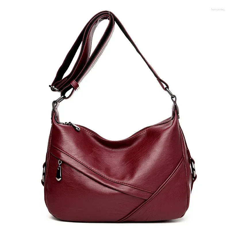 Sac à bandouliers Bag féminin 2024 Mère d'âge moyen Ladies Fashion Fashion Luxury Messenger Messenger All-Match Femmes