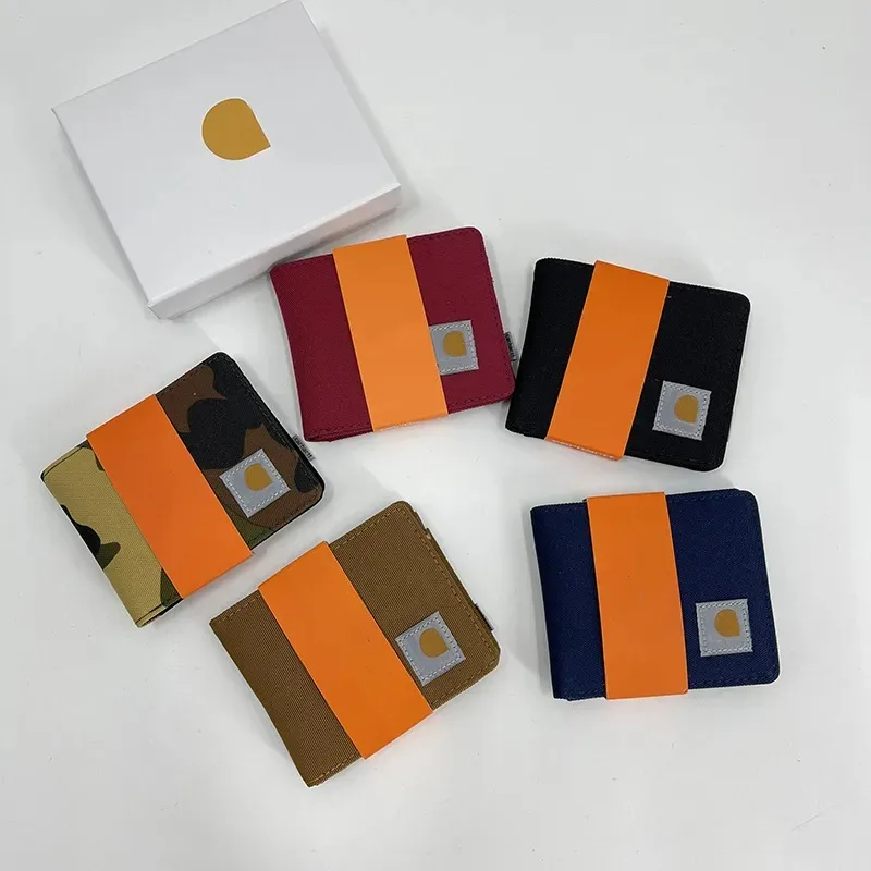 Camouflage Canvas Wallet – Unisex Multi‑Function Cardholder, ID & Passport Case – 39% Off