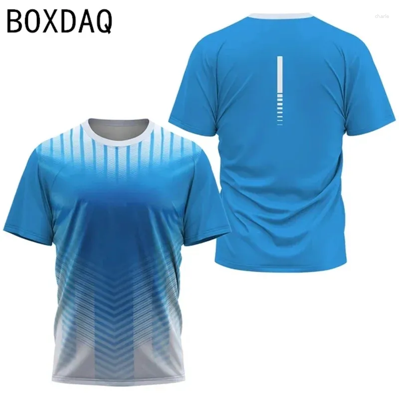 Mäns T-skjortor 2024 Sport som kör snabb torkning av t-shirt XXS-6XL överdimensionerade män Summer Short Sleeve Casual Loose Pullover Tops