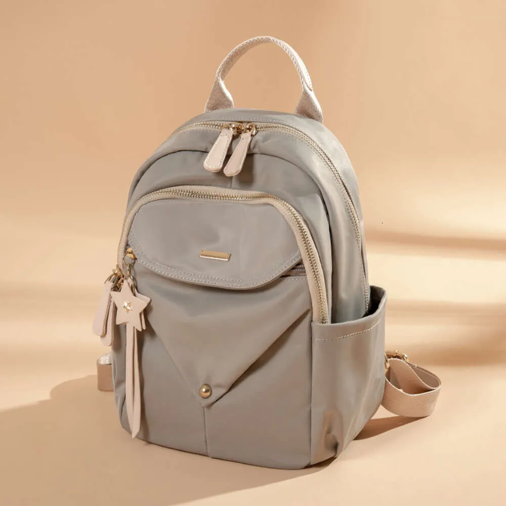 Rucksack Sommer Neues Oxford -Stoff Frauenbag Modebuch vielseitiger Handtasche Trend