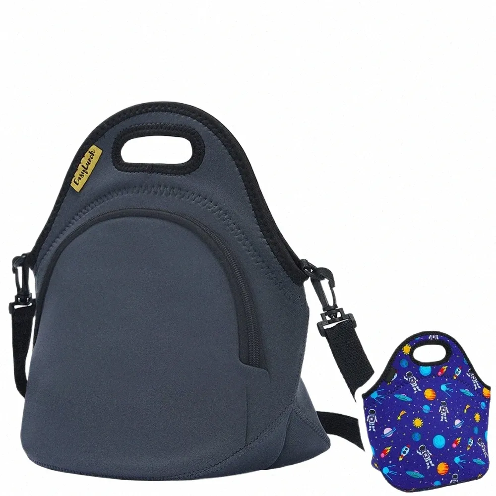 Sac à lunch portable Design Handheld Design Strg Insulati Performance grande capacité pliable pliable facile à nettoyer le sac à lunch Campus D6EU #