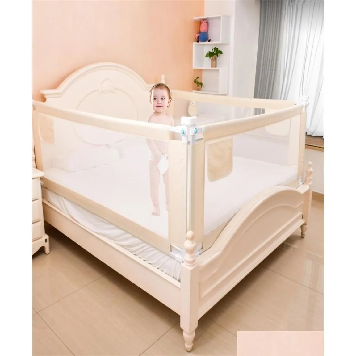 Bed Rails Numbera Rail Baby Playpen Fence Guard For Kids Protection Playground Safety Home Security Bumpers Guardrail Drop Delivery Ma Otmt2
