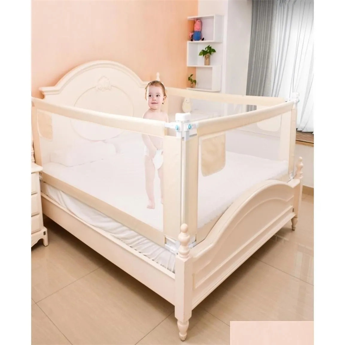 Rails de lit Numéroa Rail Baby PlayPen Fence Guard pour les enfants Protection Playground Safety Home Security Guar-Rupte