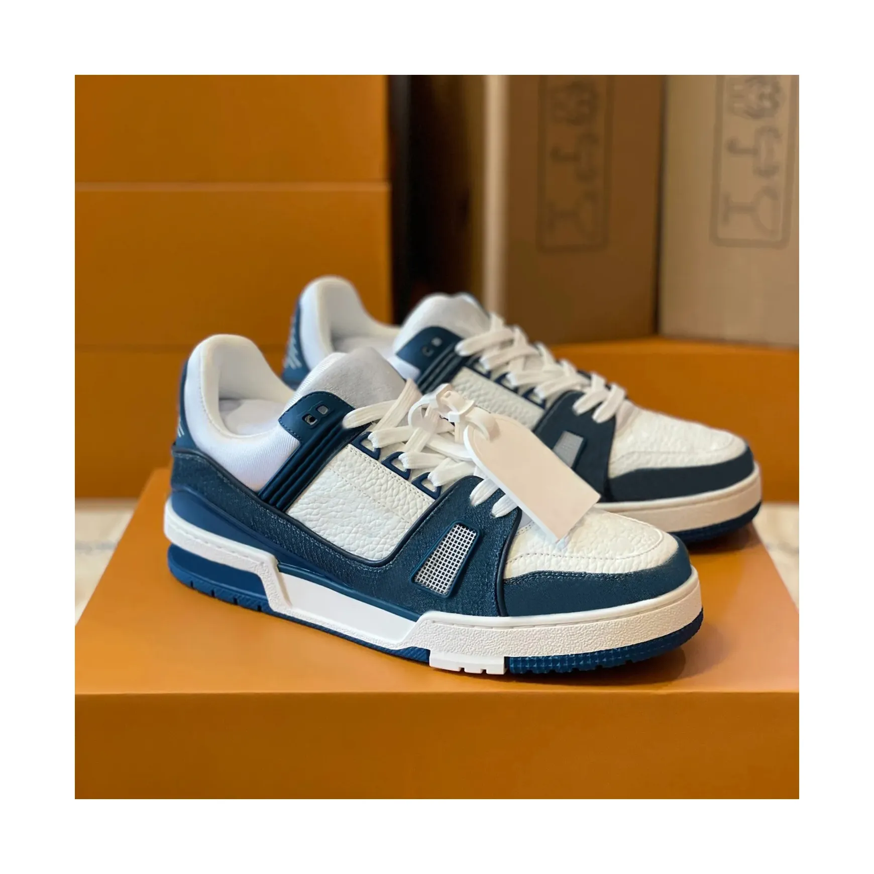 Sneaker Di Lusso: Scarpe A Pizzo Casual In Pelle Premium Uomini E