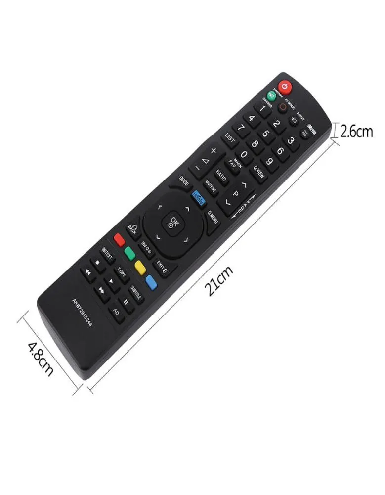 Control remoto AKB72915244 Reemplazo del controlador para LG Smart LCD LED TV New Black Universal8844211