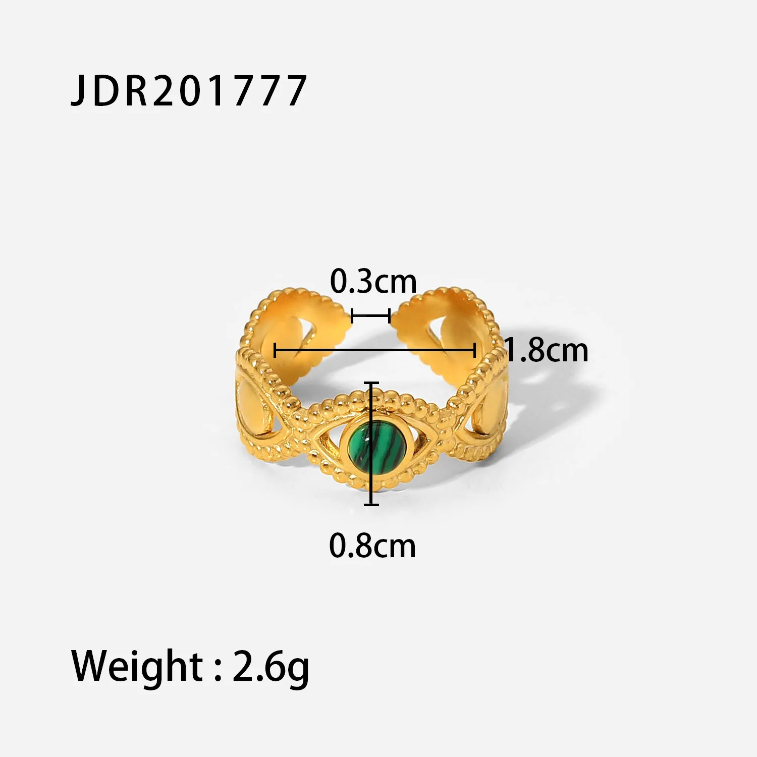 JDR201777 size
