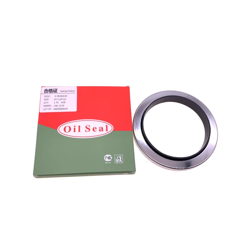 4st/ Lot Air Compressor Oil Seal 95*120*10/95*130*15/50*72*8 Double Lips Ptfe Shaft Seal Kit