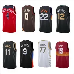 Jerseys 4 Westbrook 32 Towns Booker 22 3 Paul Williamson 27 Murray 15 Jokic 77 Doncic 9 Barrett 11 Young Ayton 12 Morant Sports Local Online Store Basketball