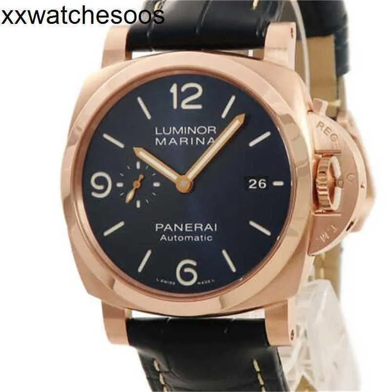 Top Designer Watch Paneraiss Watch Mechanical Goldtech PAM01112 W */500 W K18 Goldtech #HD033FAWZ