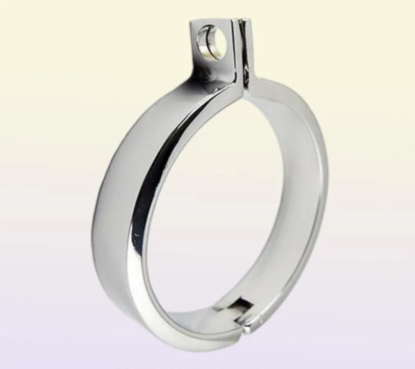 Anillos de polla de acero de acero inoxidable de un solo tamaño 4 Elige puede adaptarse a los hombres Belt sexo para adultos BDSM Toy Metal Fetish Cock1835485