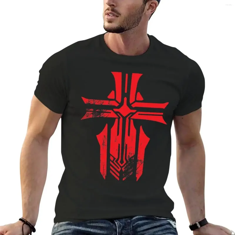 Men's Tank Tops Iron Blood Emblem : Azur Lane T-Shirt Customizeds Oversizeds Kawaii Clothes Mens T Shirts Casual Stylish