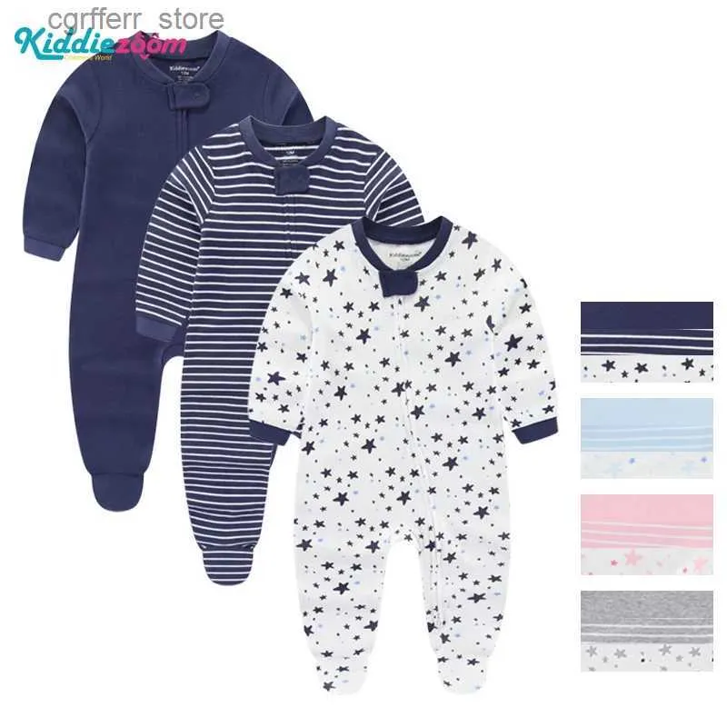 Rompers Kiddiezoom 1/2/3PCS Baby Romp