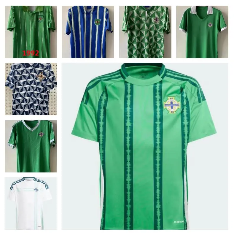 2024 2025 Ireland Northern Magennis Thailand Soccer Jerseys 22 23 24 25 Evans Lewis Saville McNair Ballard Kids Kits Shirt 1979 1988 1990 1992 1994 Retro