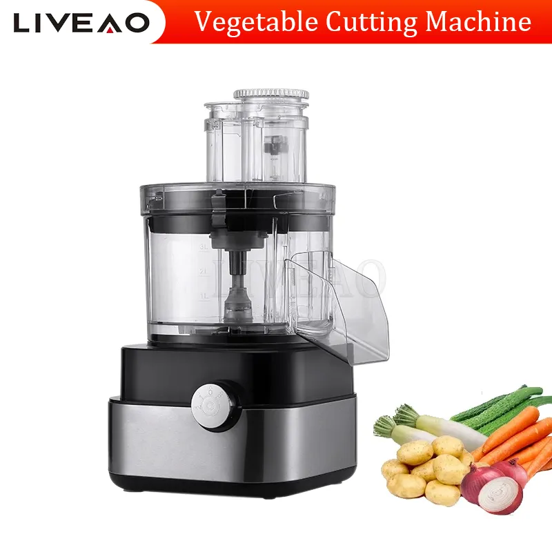 Slicer automático comercial Frutas elétricas e vegetais Máquina de dados de rabanete de rabanete de manga de batata de batata