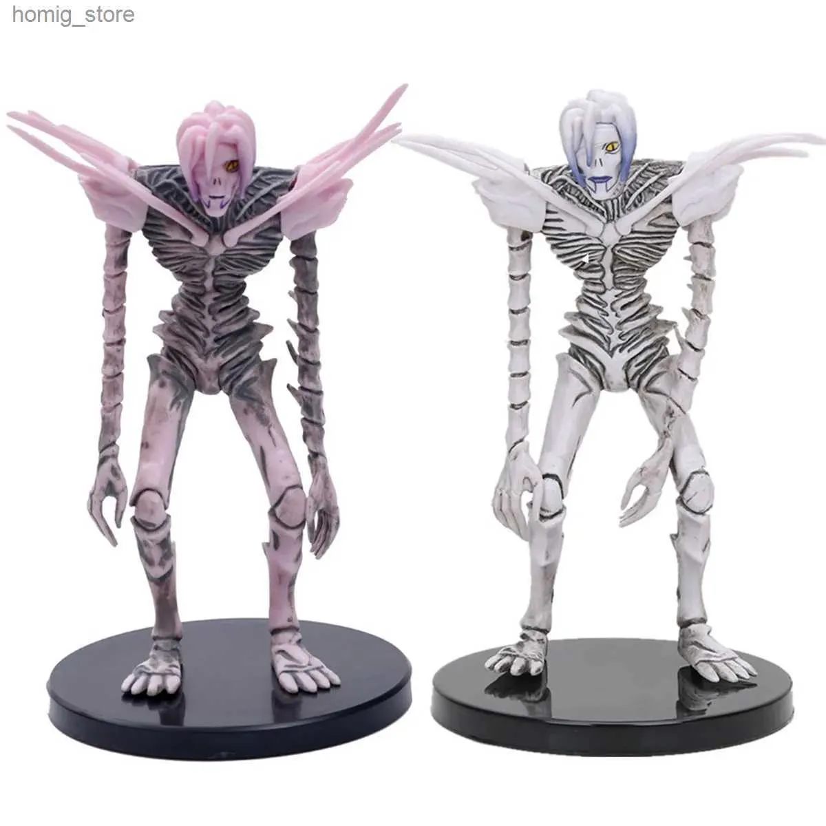 アクショントイフィギュア16cmアニメの死のメモ図Ryuk ryuuku Rem Statue Toy PVCアクションフィギュアモデルドールズおもちゃハロウィーンギフトデスノート