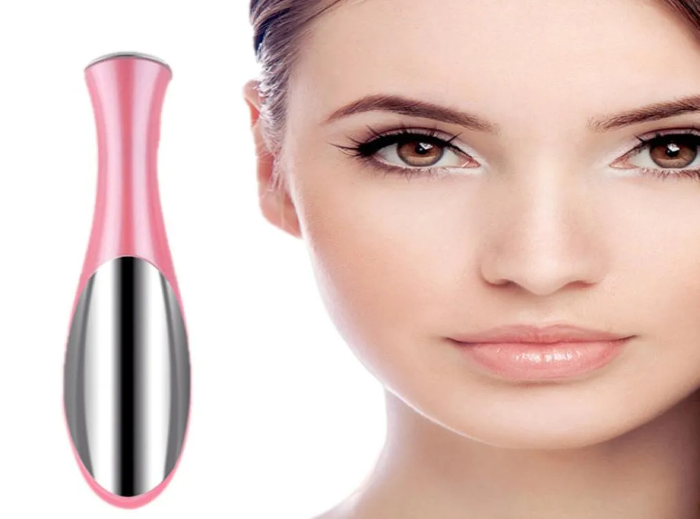 Ultra Iron Import Instrument Eye Massage Makeup Beauty Products Tools Cream Lotion Care Ta bort svarta ögon3486363