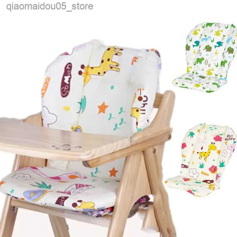 Porte-poussette accessoires Nouveau coussin de chaise élevée pour bébé Q240416