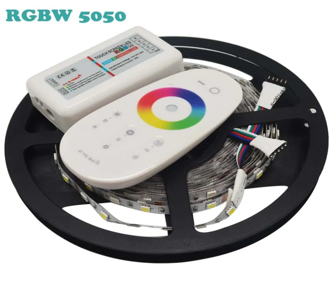 DC12V RGBW 5050 LEDストリップ5Mroll 300LEDS 60LEDM RGBW 5050 LEDストリップ24G RGBW LEDコントローラー5662639