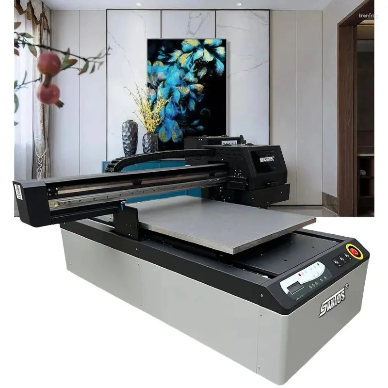 Inch UV DTF Flatbed Printer Colorful Digital Printing Machine Stor format för träplastglas
