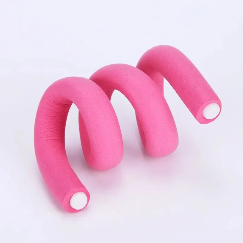 2024 Unisex Magic Hair Curler Sticks 소프트 폼 벤디 트위스트 DIY 헤어 디자인 메이커 컬 롤러 나선 컬 헤어 스타일링 DIY 도구