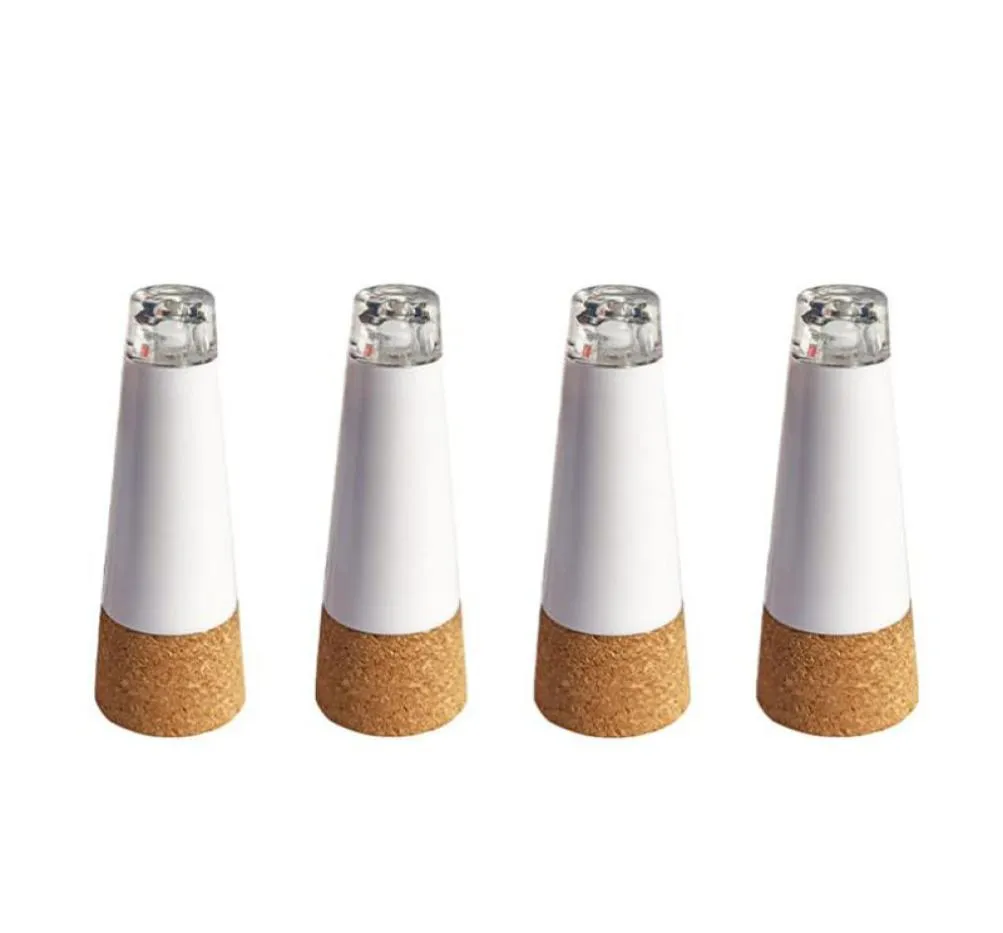 Cork -formad laddningsbar USB LED Night Light Multicolor Corks Plug vinflaska julbelysning3537162