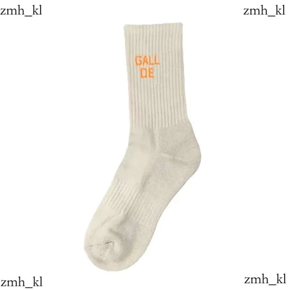 GalleryDept Sock Brand Fashion Multi Color Cotton Socks matching Classic Letter Breathable kousen Mixed Soccer Basketball Sports Socks Gallary Dept Socks 879