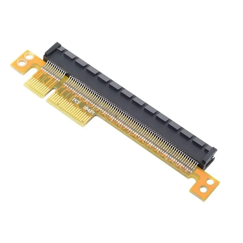 2024 4X do 16x PCI-E Express Riser Card Converter Męski Famel Extender Adapter Obsługa PCIE 4x 8x 16x dla konwertera karty pionowej PCI-E