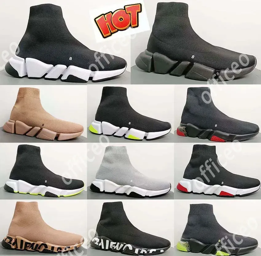 デザイナーソックスシューズDupe aaaaa SlippersトリプルSスニーカー女性男性カジュアルシューズビンテージハッカークーパートトレーナーオールドパパ