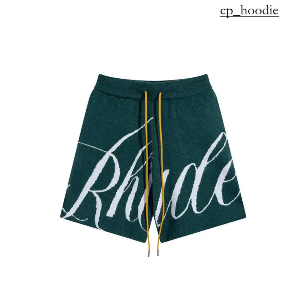 Мужские брюки Rhude Shorts Men Short Designer Summer Fashion Drying Короткая высокая качественная уличная одежда повседневная хип -хоп -пляж Спортивная одежда мужские короткие шаги 44K119 5088