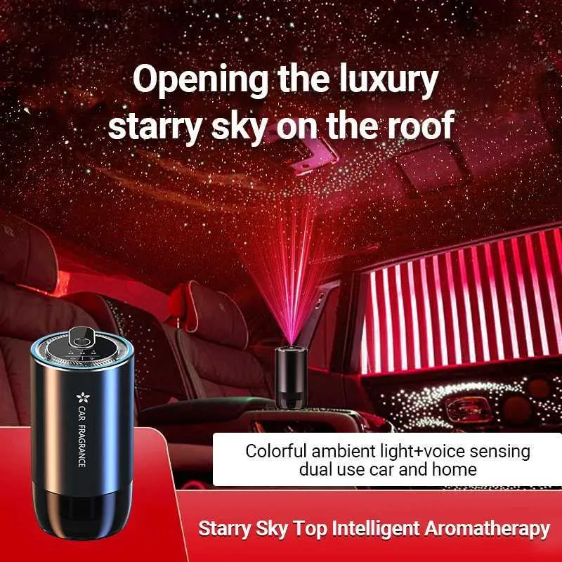 Autori di auto per auto Auto Sky Sky Intelligent Aroma con luce a LED e aroma di luce stellare aroma aroma diffusore per profumo per auto per auto L49 L49