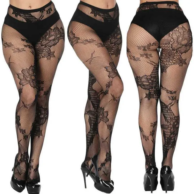 Calzini sexy doiaeskv donne sexy in lingerie cimpili di pesce sexy jacquard costi per la coscia calze cimpili collatyhose calzatura floreale più taglia 240416