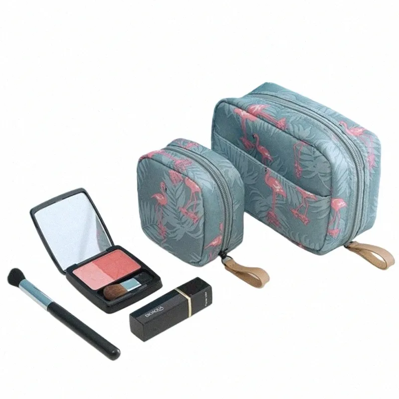Sac de maquillage de maquillage de toilette pour femmes mini sac de cosmétique imperméable portable coréen simple femelle maquillage portable G0lw # #