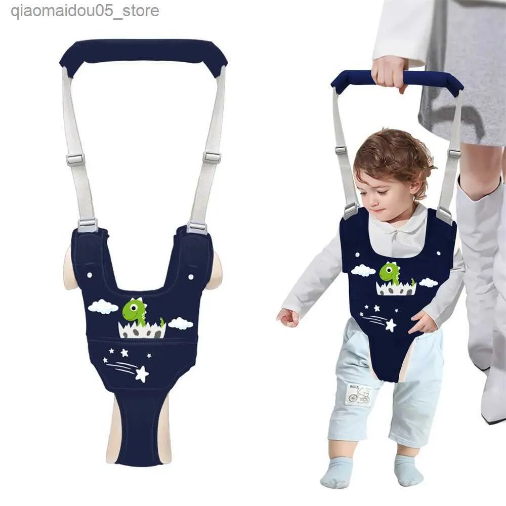 Carriers Slings Sac à dos Mignon Cartoon Dinosaure Baby Walker Connex de sécurité pour l'activité des enfants Traine et Sling Assistant Belt for Children Q240416