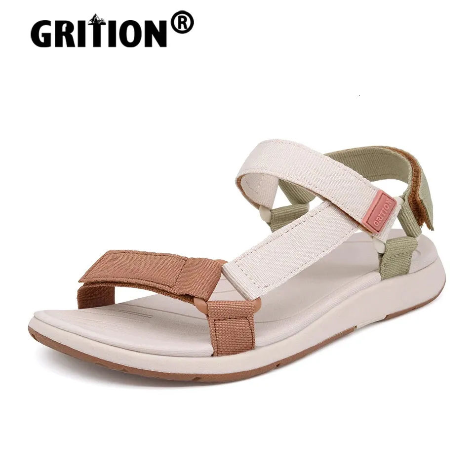 Grition Womens Sandals Light Wase Girls Casual Buty Trekking Trekking luksusowy luksusowy marka Szybka suszona rozmiar 41 240415