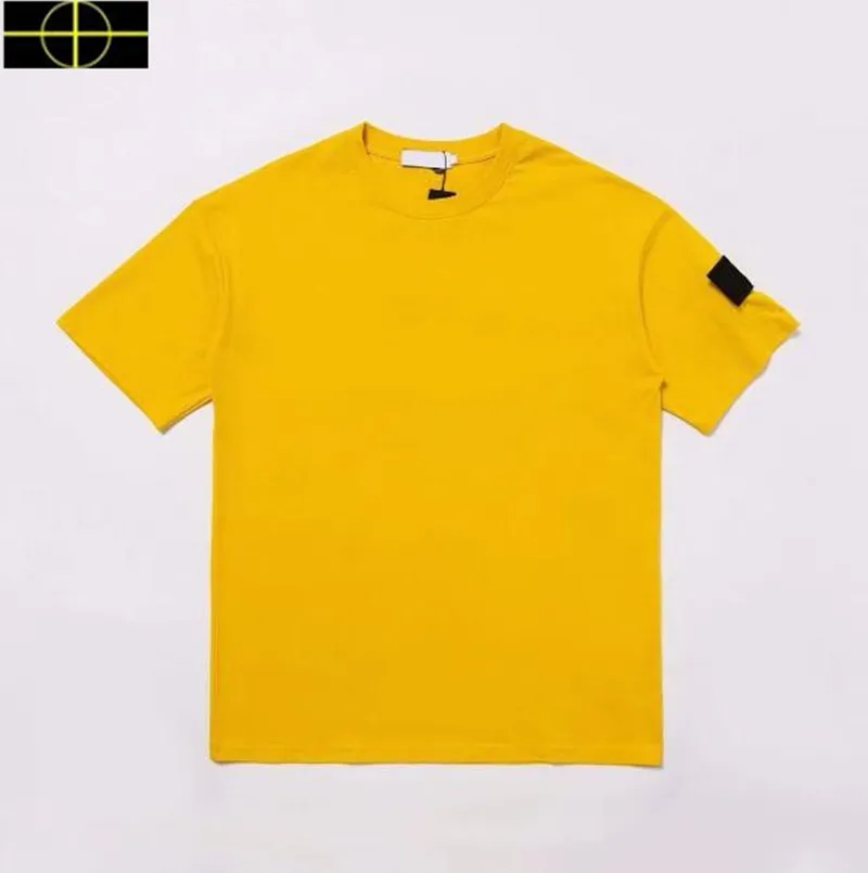 Каменная куртка 2023 Мужские футболки футболки Полос дизайнерские футболки для женщин с буквами с короткими рукавами